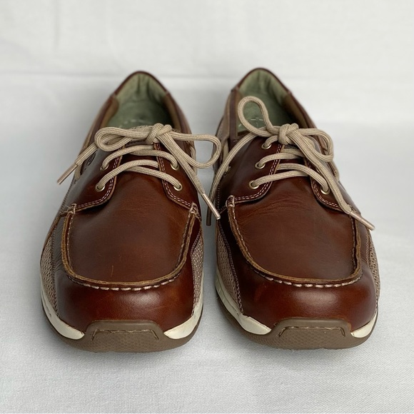Dunham Captain Brown Leather Boat Shoe 10.5 - Picture 3 of 11